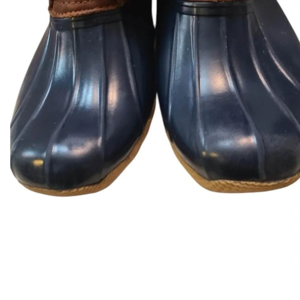 Sperry‎ Saltwater Duck Boots Blue and Brown Size 5M